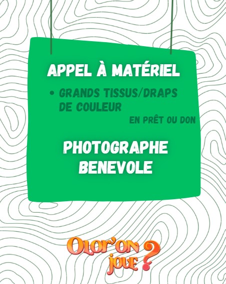 Lire la suite à propos de l’article Recherche nappes et photographes