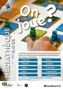 Venez jouer à la médiathèque ! @ Médiathèque Oloron