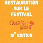 Comment se restaurer pendant le festival ?